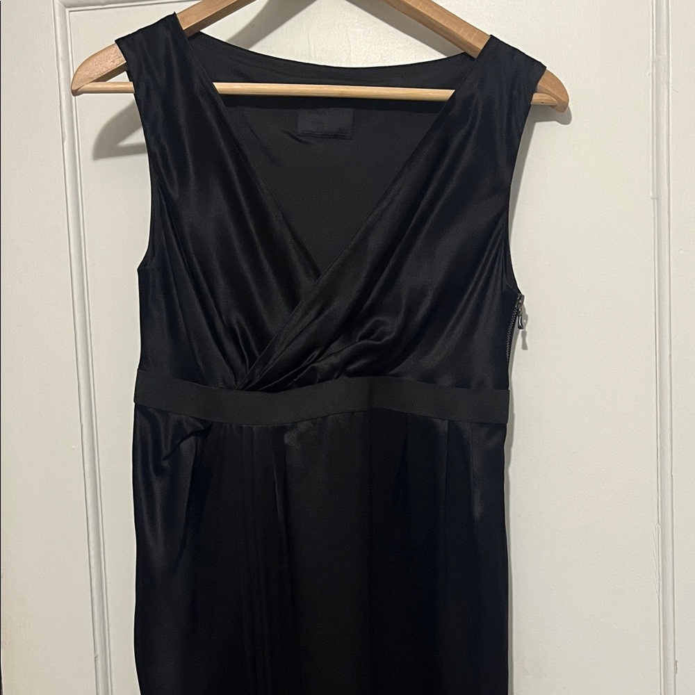 Lanvin Black Silk Dress